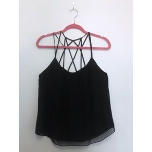 Rebecca Taylor | Black Lattice Cami